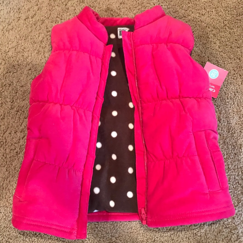 Brand new Carter’s puffer vest